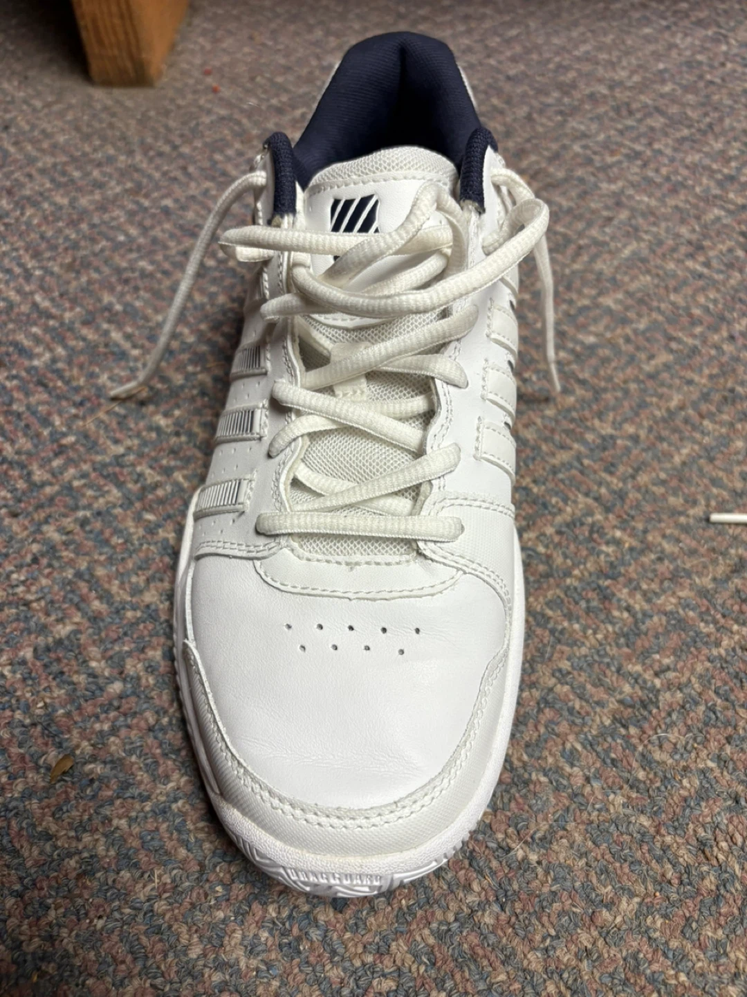 White K-Swiss Tennis Shoes size 9 - photo 3