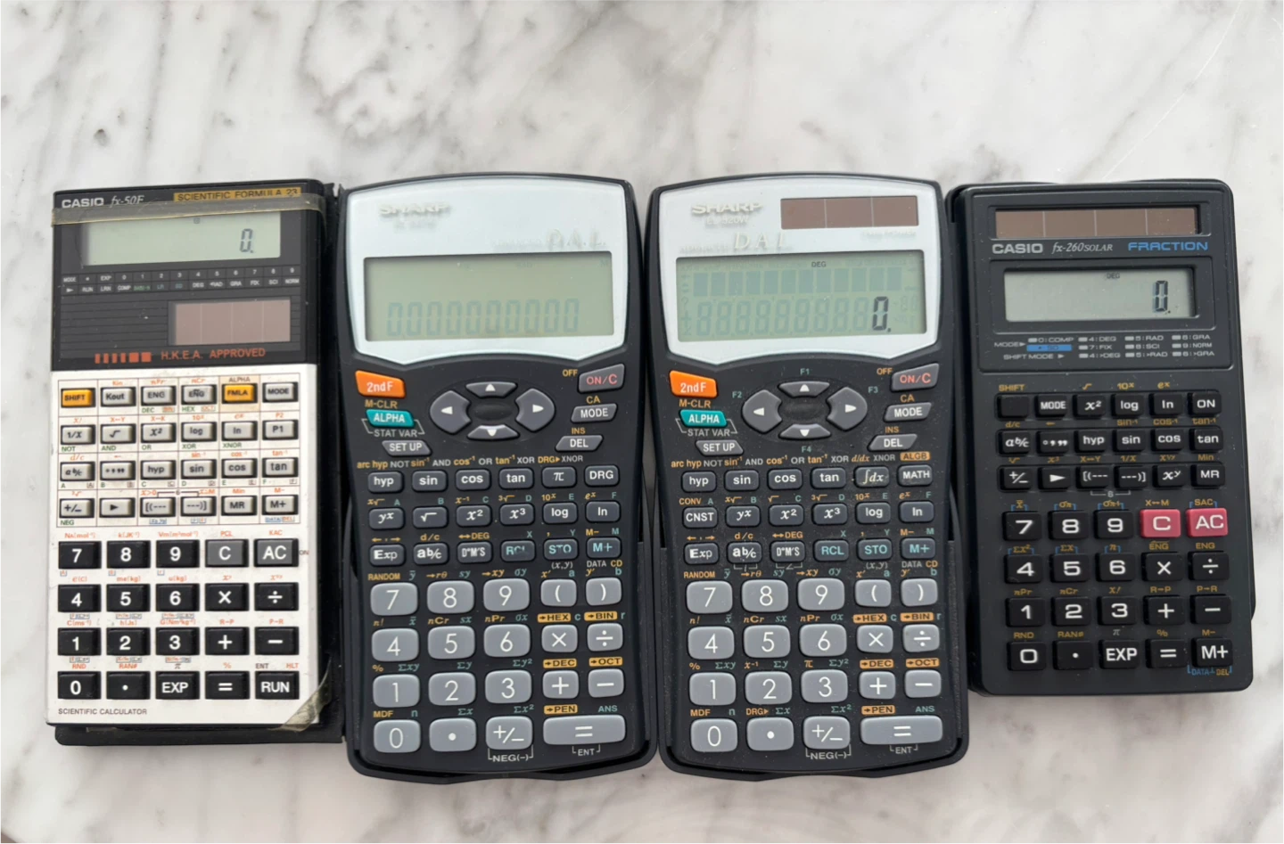 Casio & Sharp Scientific Calculator