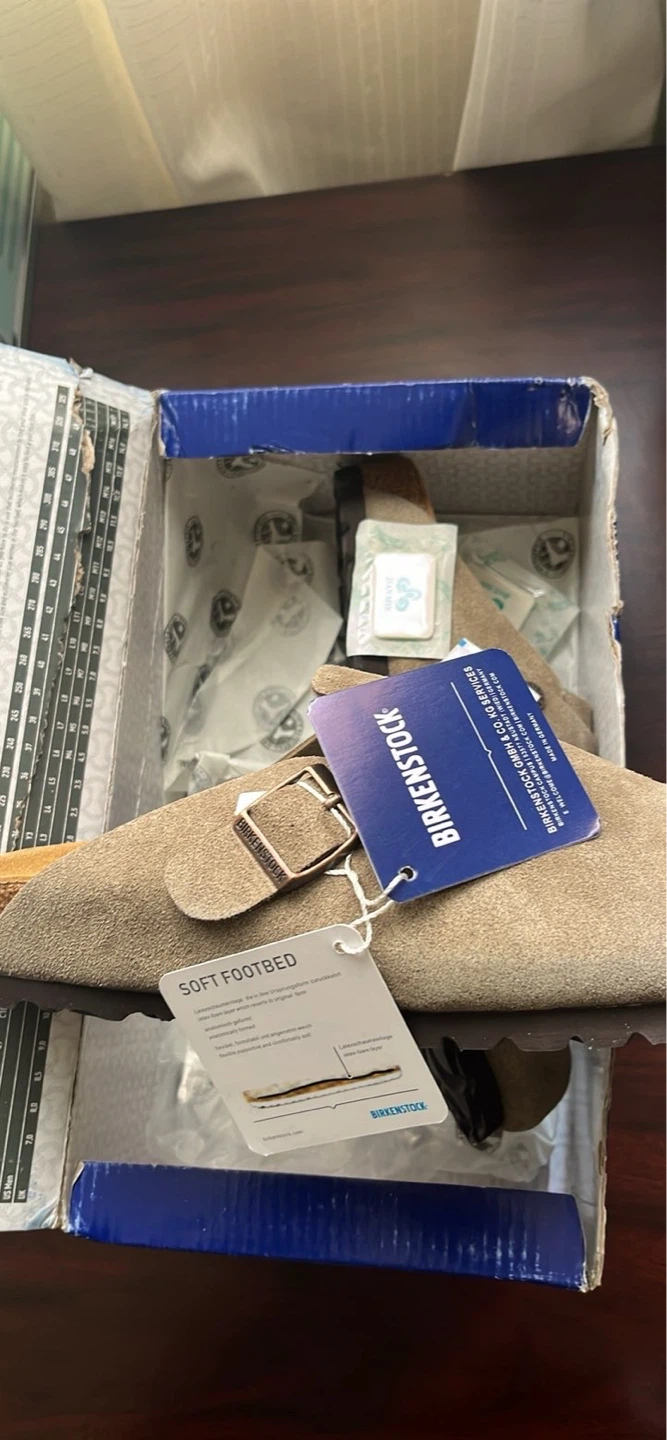 Birkenstock Boston Taupe Women's size 9 - MINT CONDITION✨ - photo 2