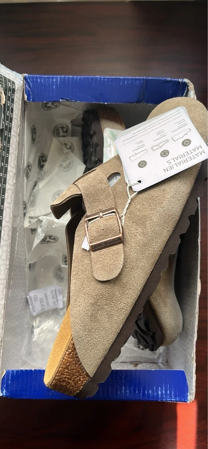 Birkenstock Boston Taupe Women's size 9 - MINT CONDITION✨ - photo 3