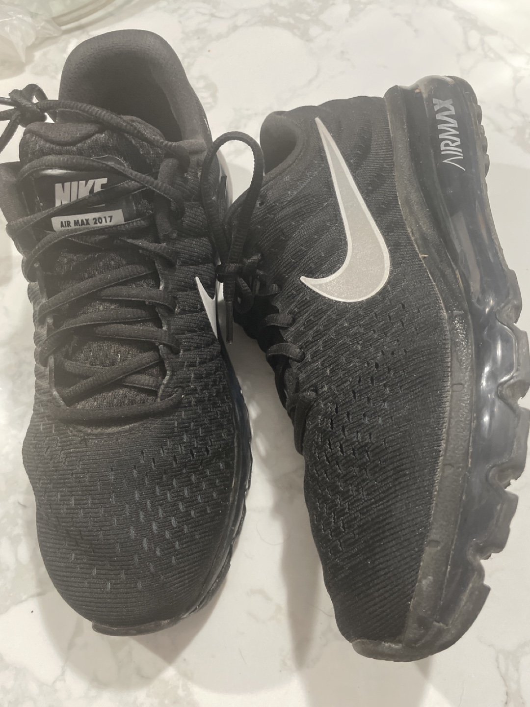 Nike Air Max 2017 Men's Running Shoes Black