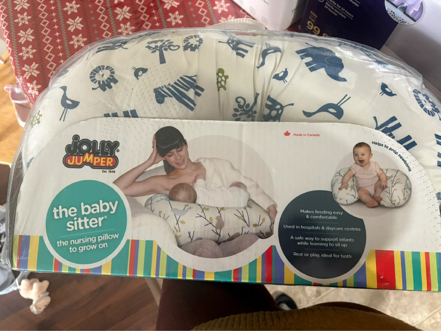 Jolly Jumper The Baby Sitter Nursing Pillow