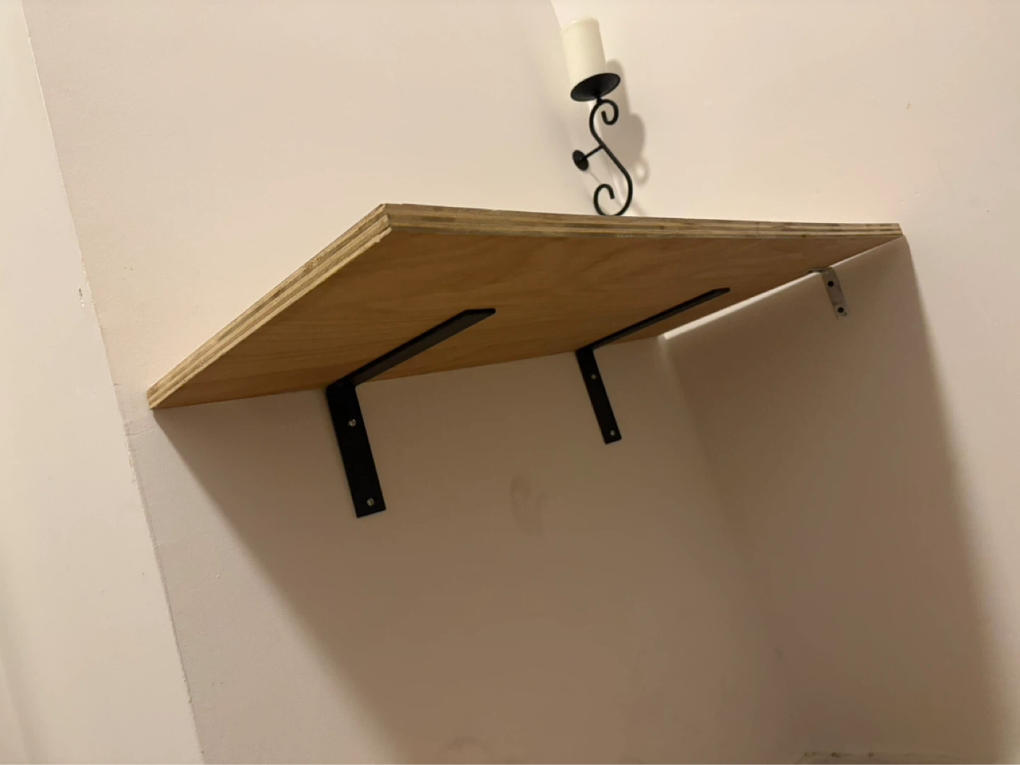 Wood Corner Shelf - photo 3