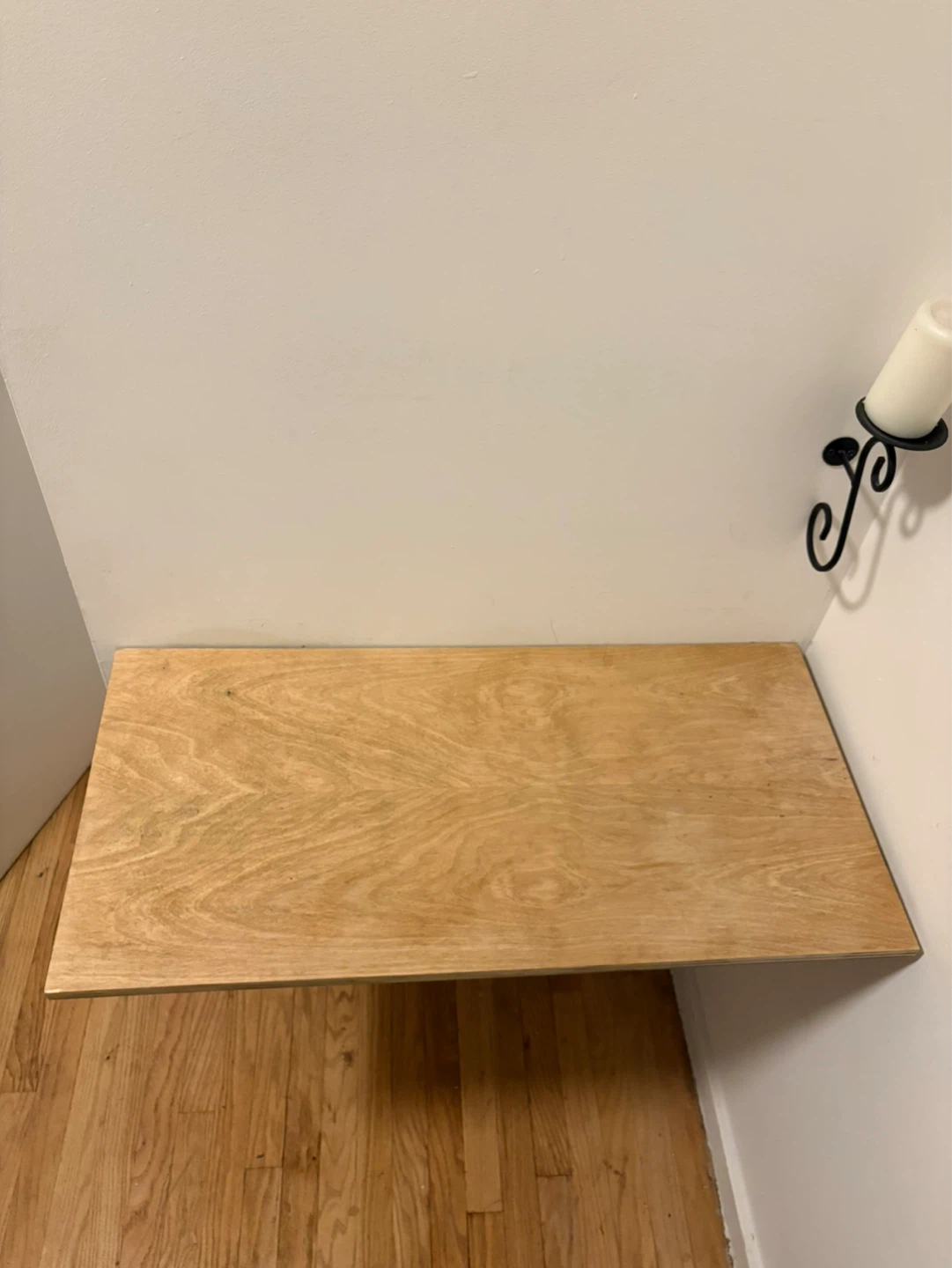 Wood Corner Shelf - photo 2