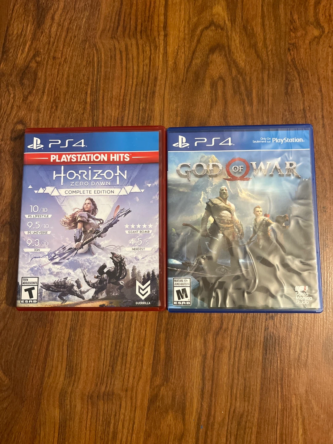 Horizon Zero Dawn & God of War