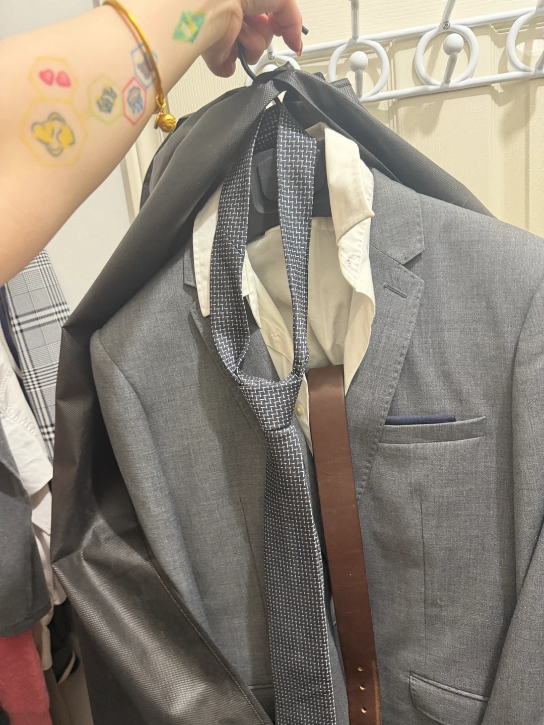 Zara Man Navy Blue Suit Jacket - photo 2