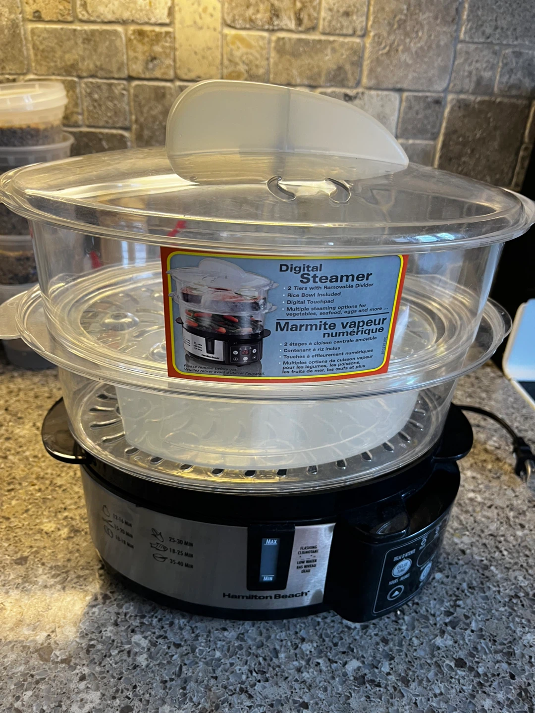 Hamilton Beach Digital Steamer