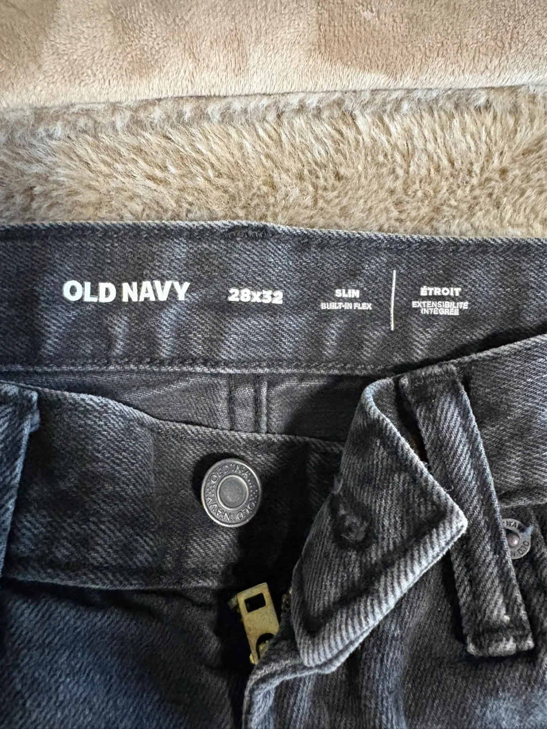 Old Navy Men's Slim Built-In Flex Jeans 28x32 - photo 2