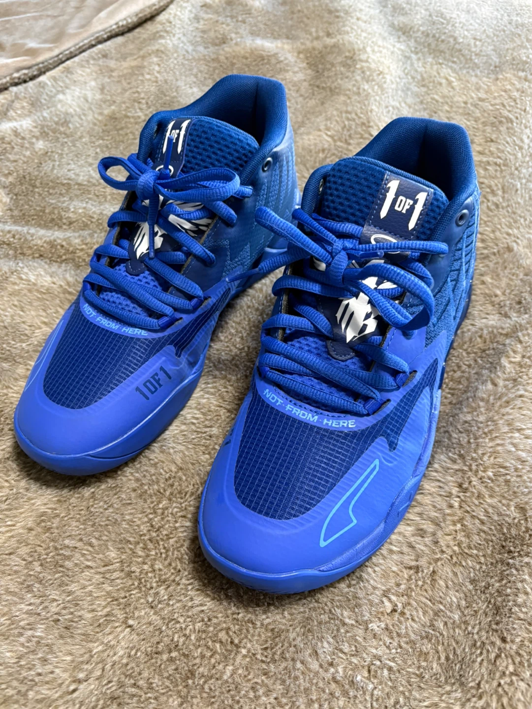 Puma MB.01 Basketball Shoes - Blue