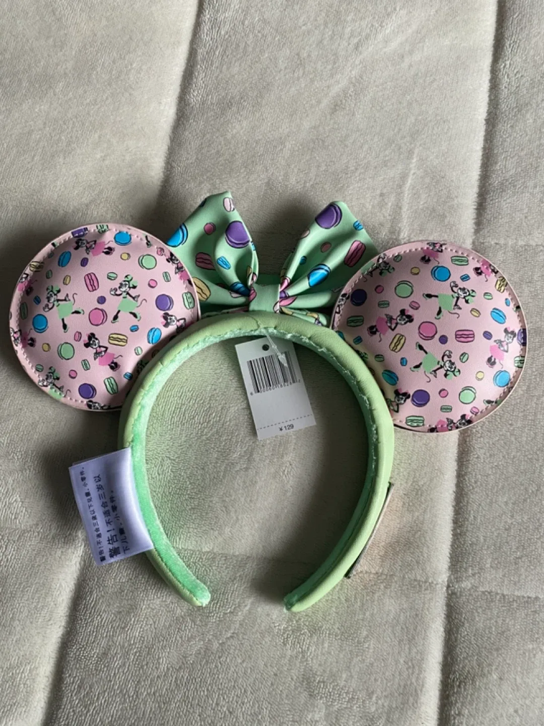 Disney Loungefly Macaron Minnie Mouse Ears Headband - photo 2