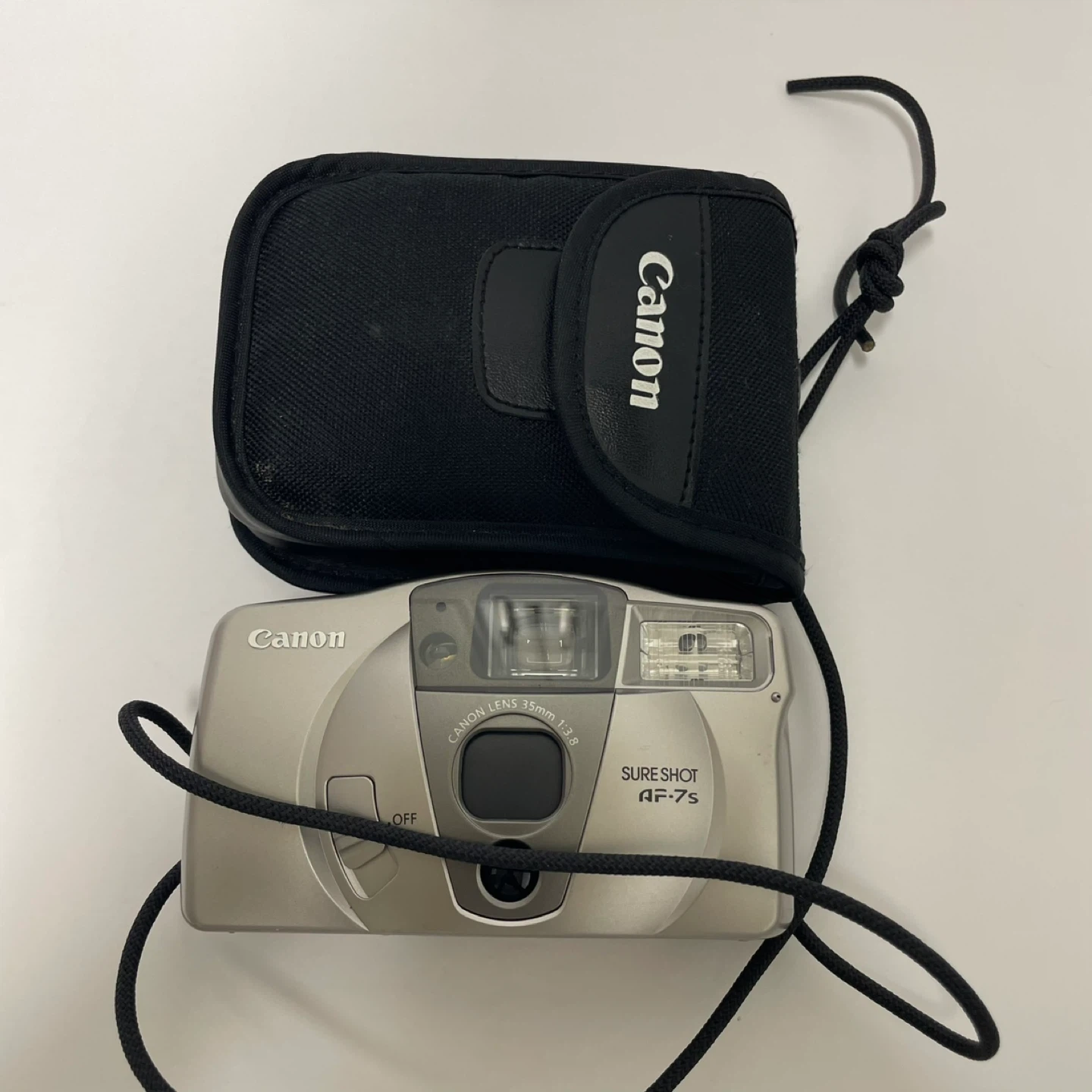 Canon Sure Shot AF-7s 35mm Film Camera with Case - photo 4