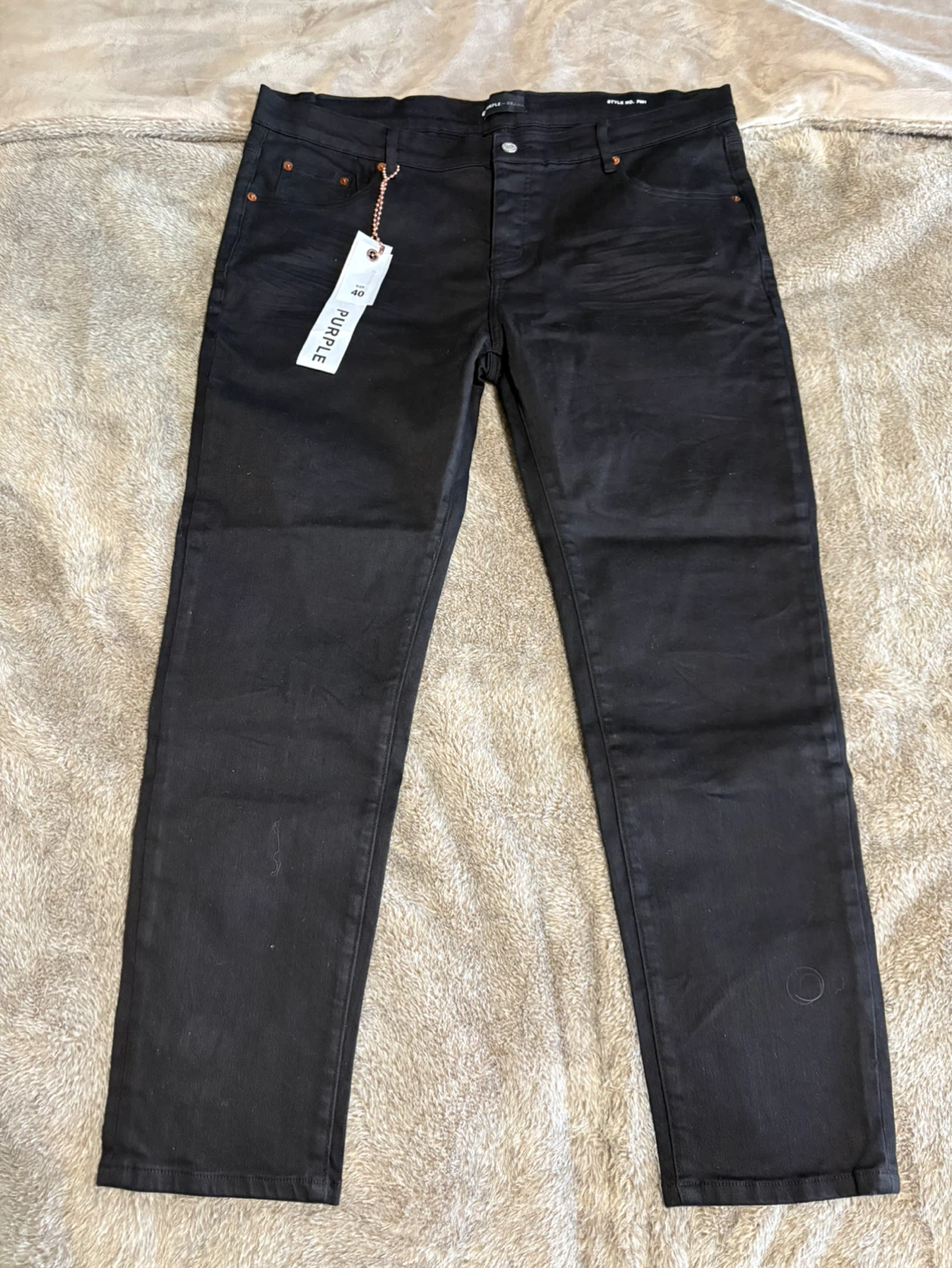Purple Brand Black Jeans Size 40