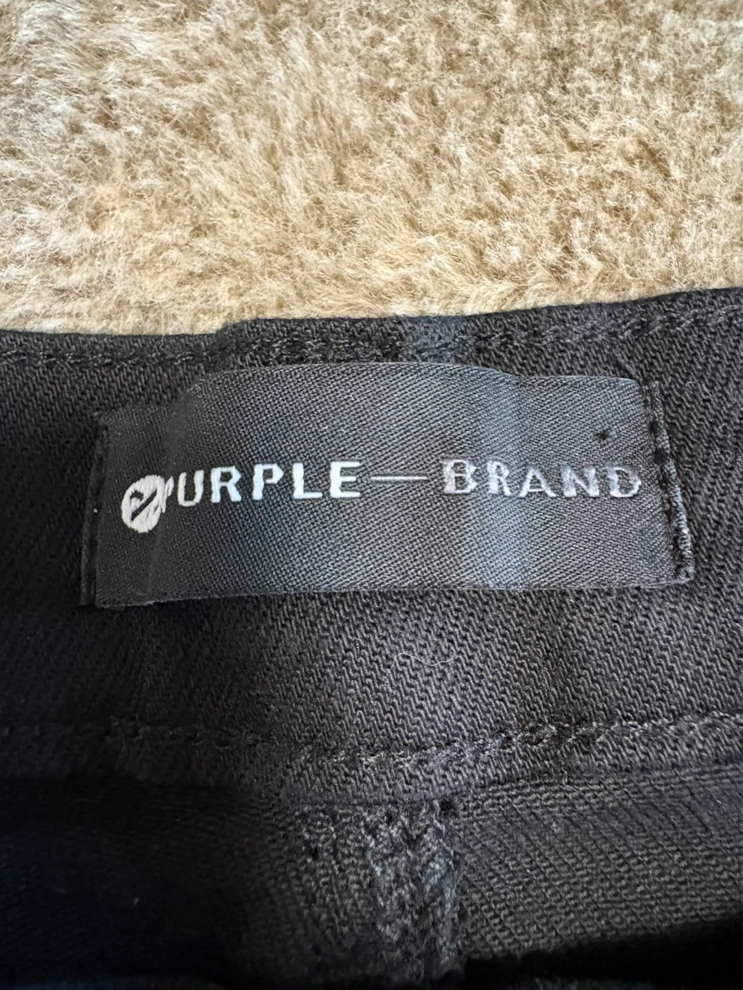 Purple Brand Black Jeans Size 40 - photo 5