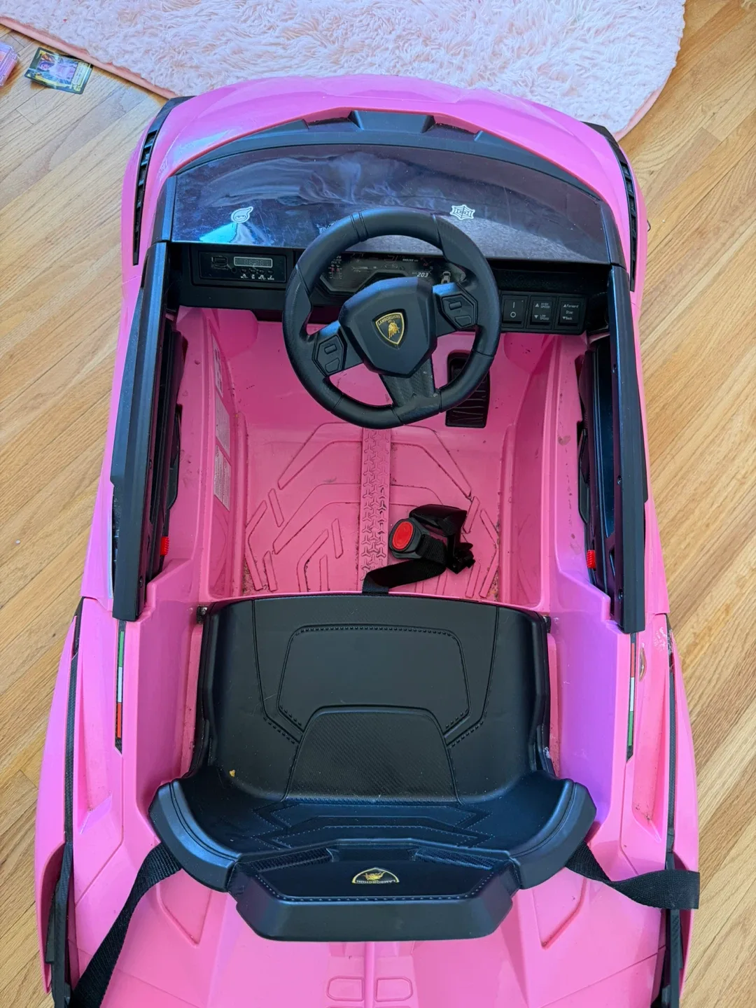 Kids Electric Ride-On Car - Pink - photo 3