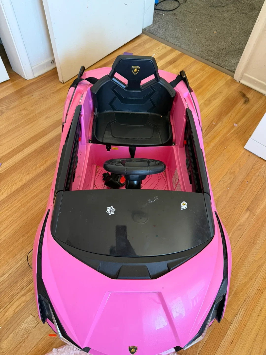 Kids Electric Ride-On Car - Pink - photo 2
