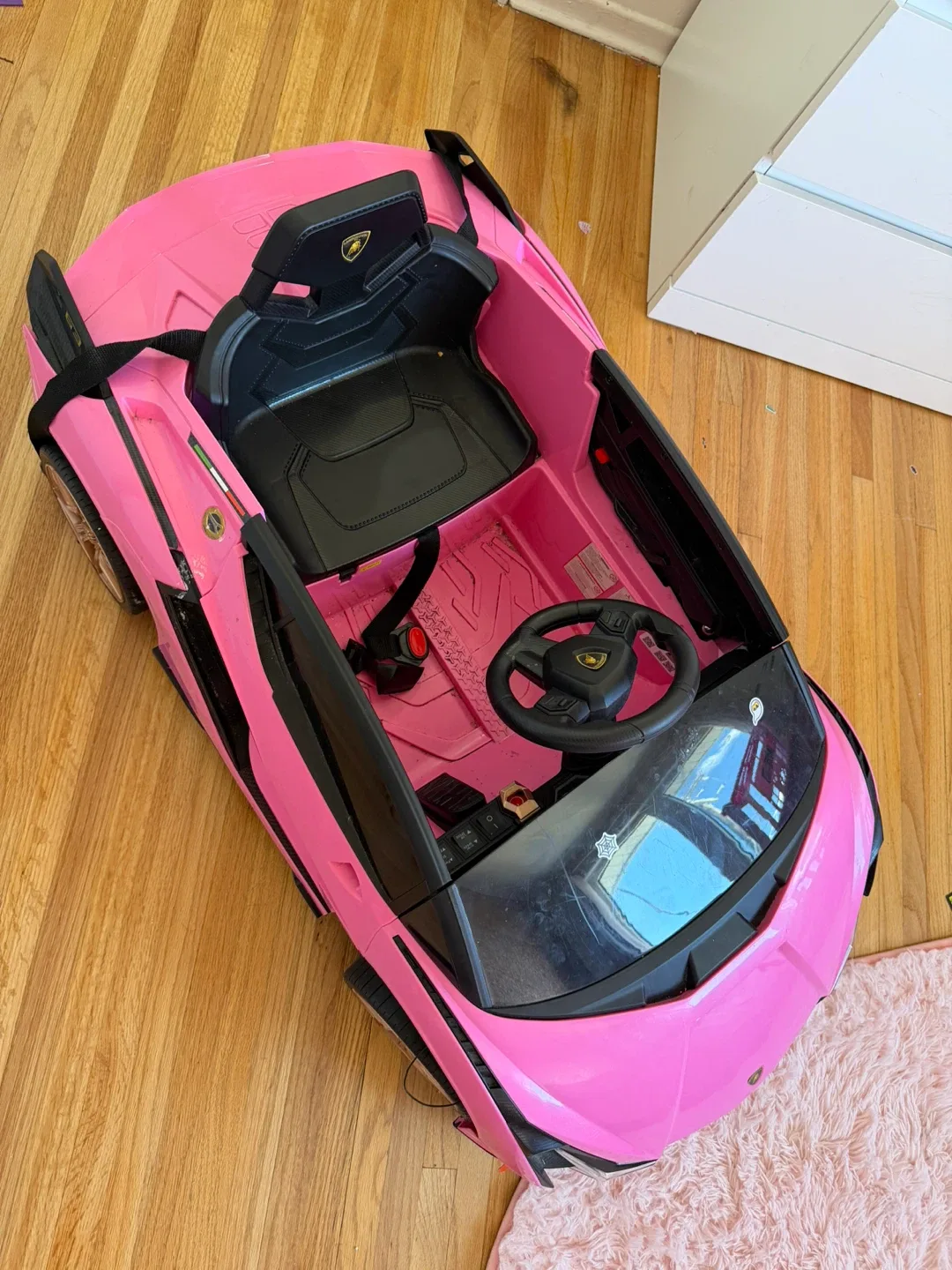 Kids Electric Ride-On Car - Pink - photo 4