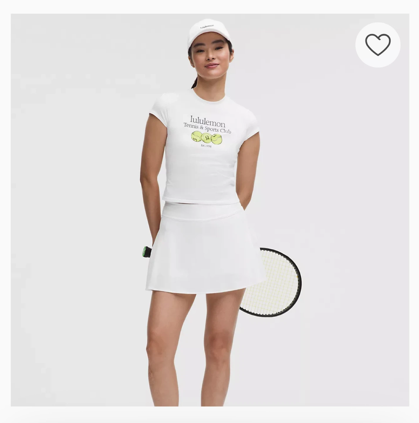Lululemon White Skirt