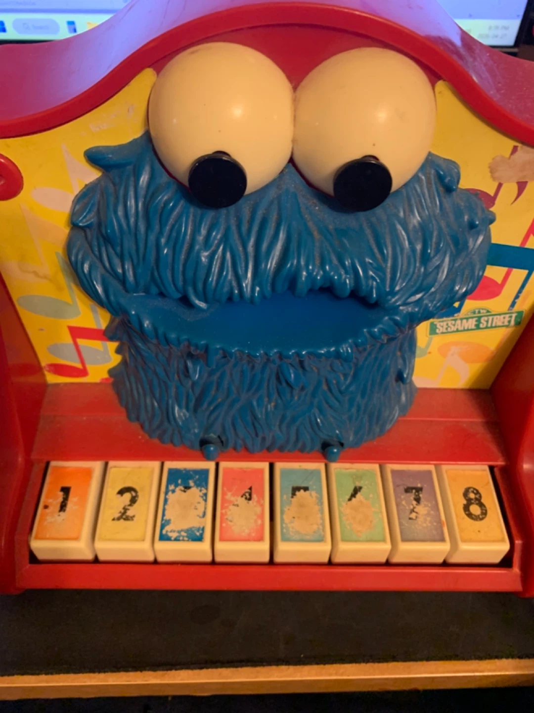 Sesame Street Cookie Monster Keyboard Toy - photo 2