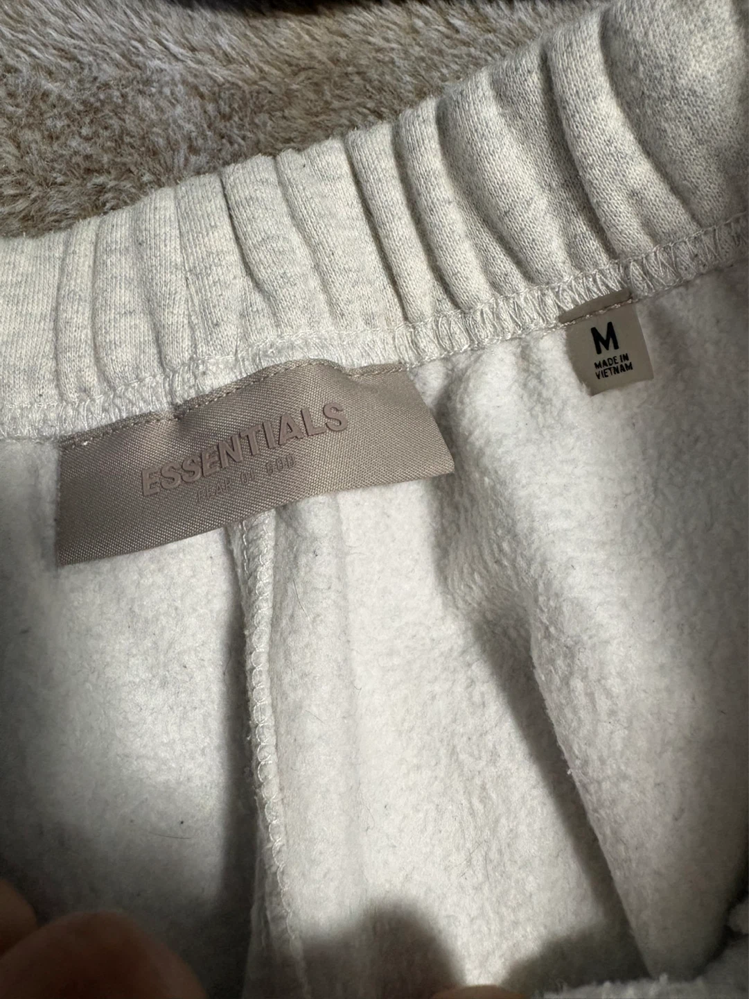ESSENTIALS Fear of God Sweatpants - Grey - Size M - photo 4
