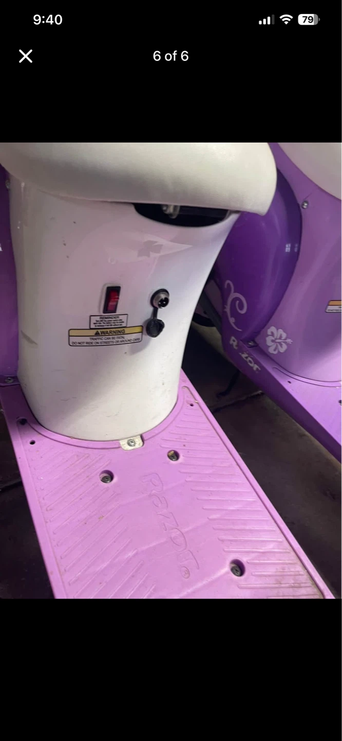 Razor Pocket Mod Electric Scooter - Betty Purple - photo 2