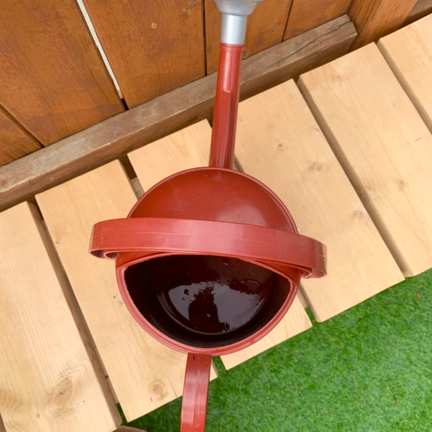 Watering Can Garden Plant Watering Can Red Outdoor Tool - photo 5