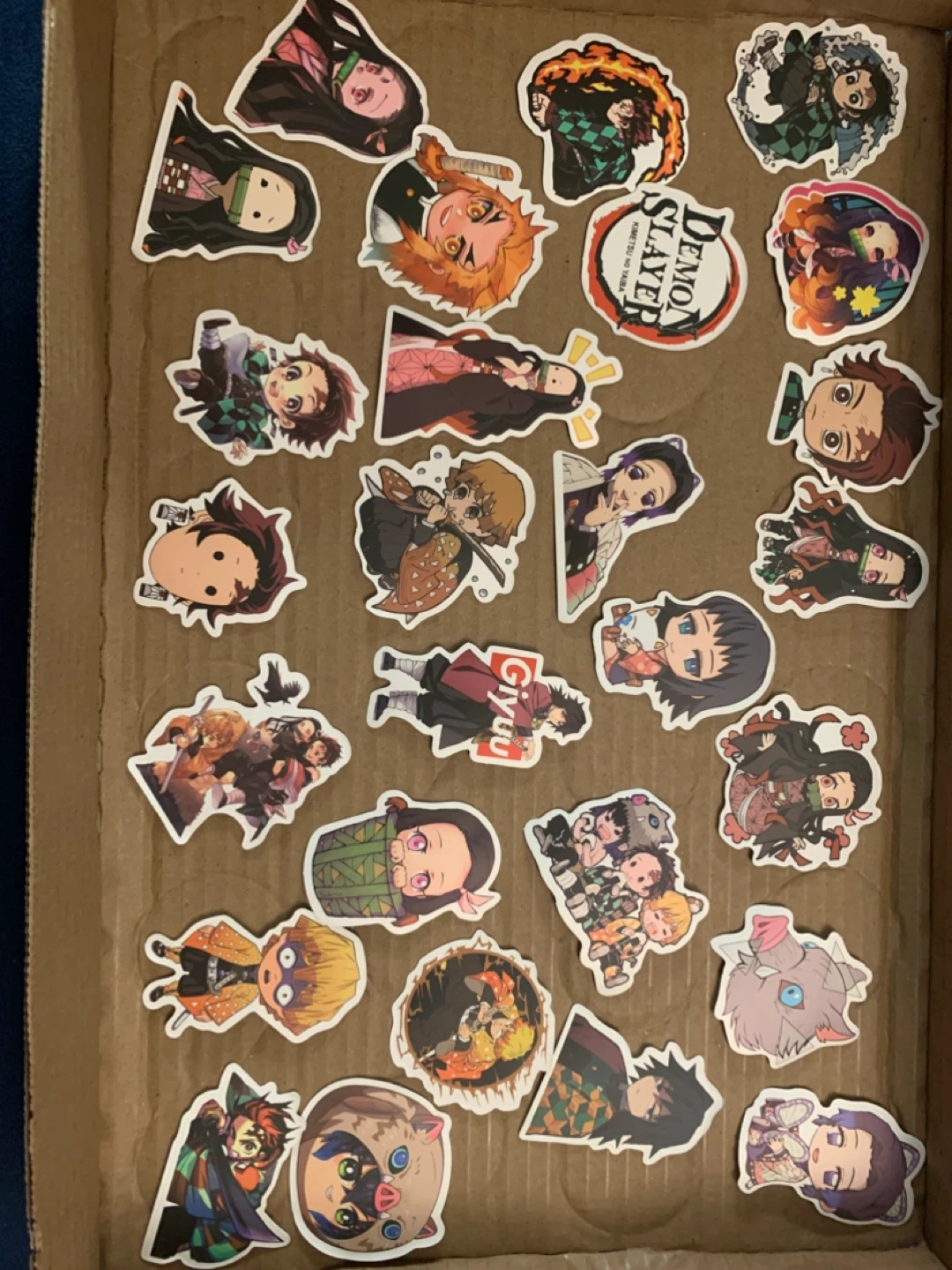 Demon slayer stickers