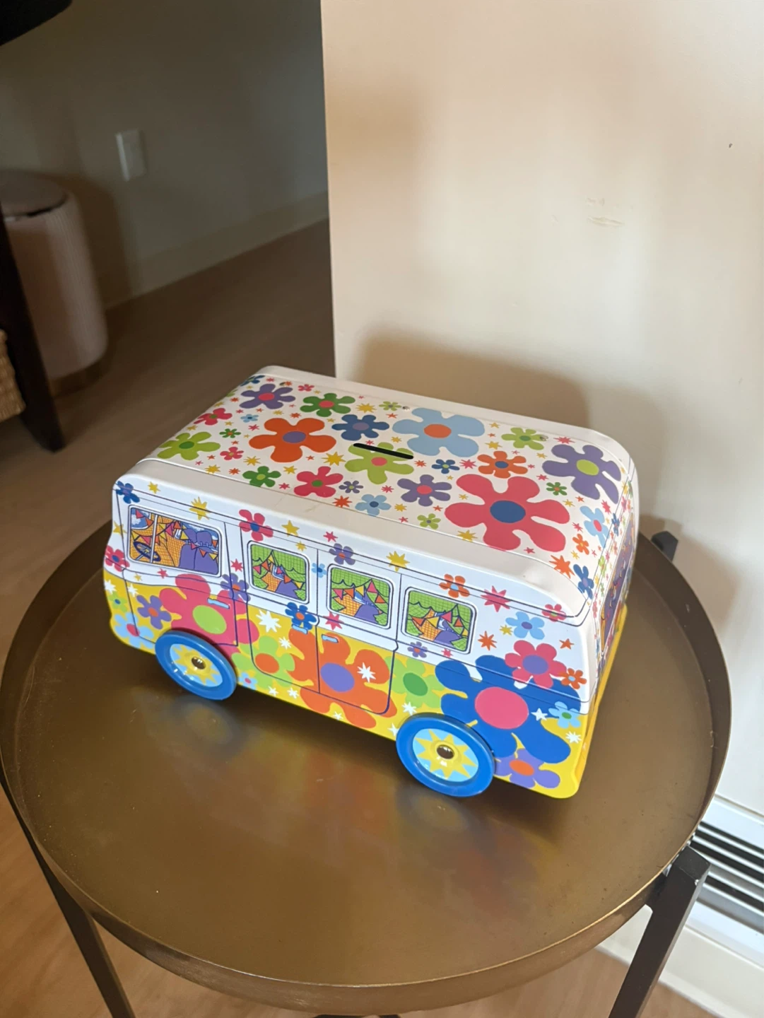 Lush Vintage Flower Power Van Tin
