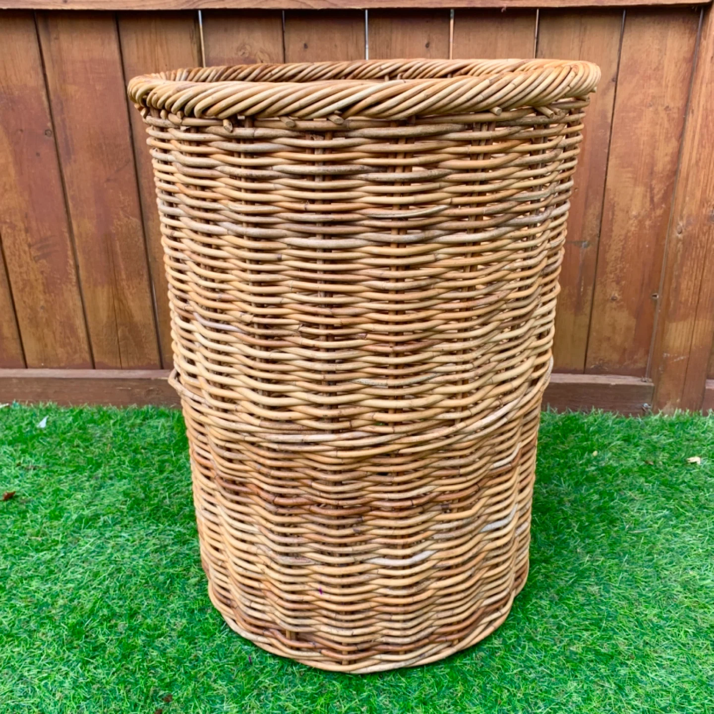 Wicker Basket Large Storage Basket Laundry Basket Woven Decor