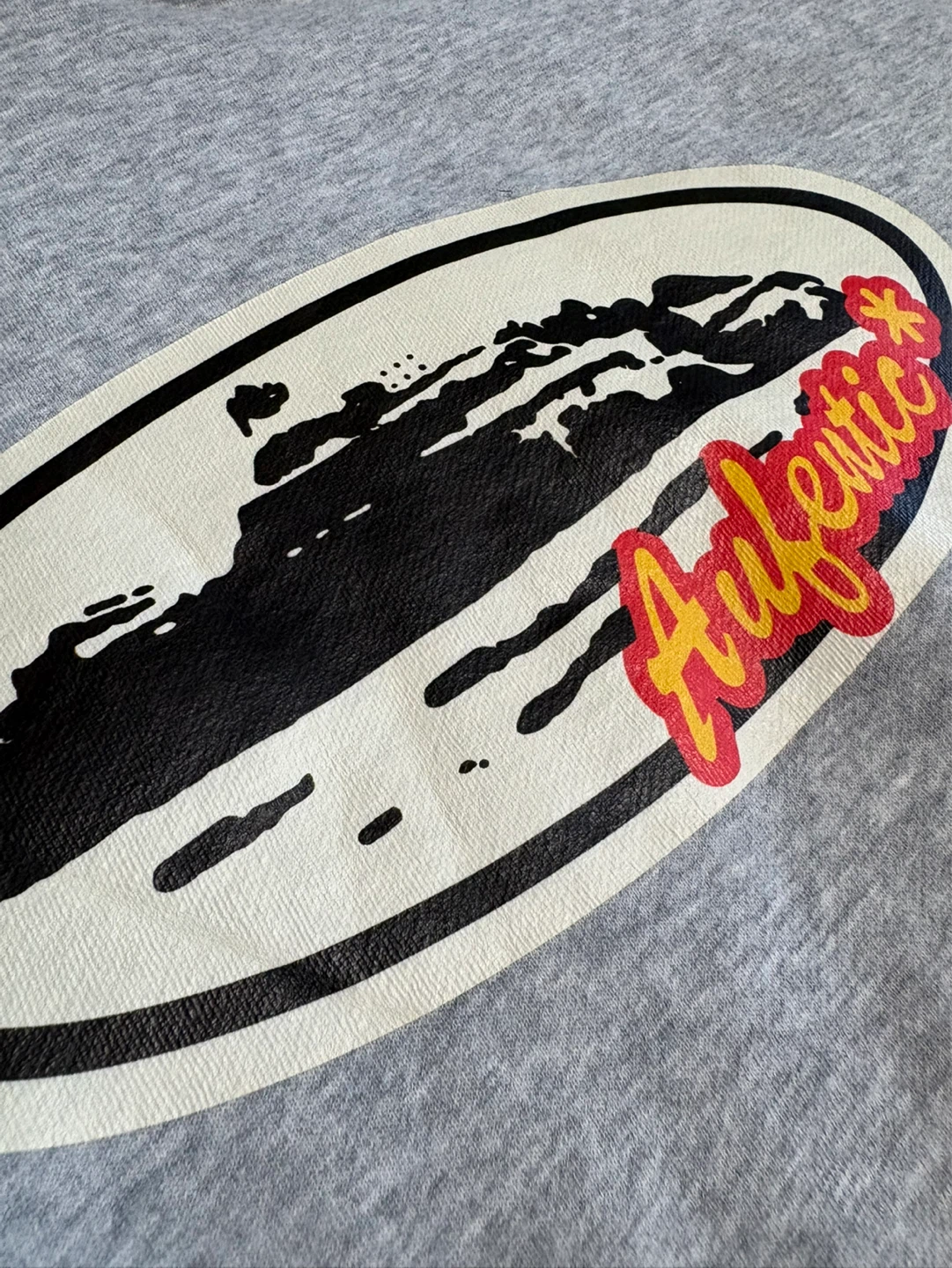 Grey Corteiz "Aufentic" Hoodie - Medium - photo 2