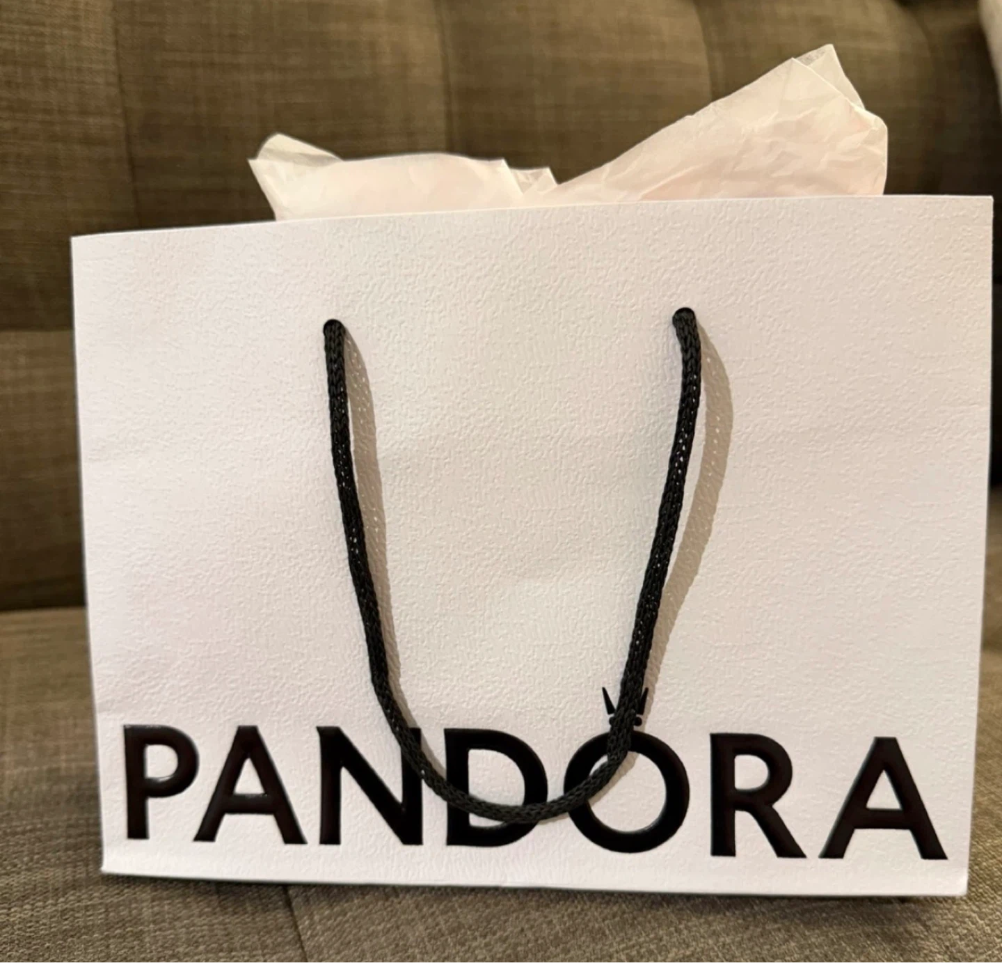 NEW UNWORN Pandora Green Clover Charm