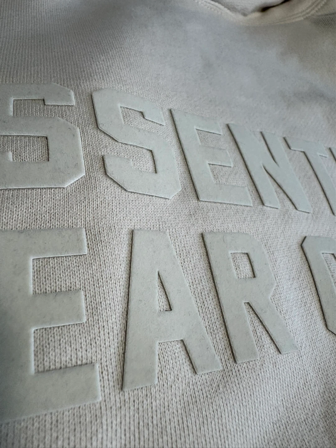 Fear of God Essentials Hoodie Cream Size S - photo 2