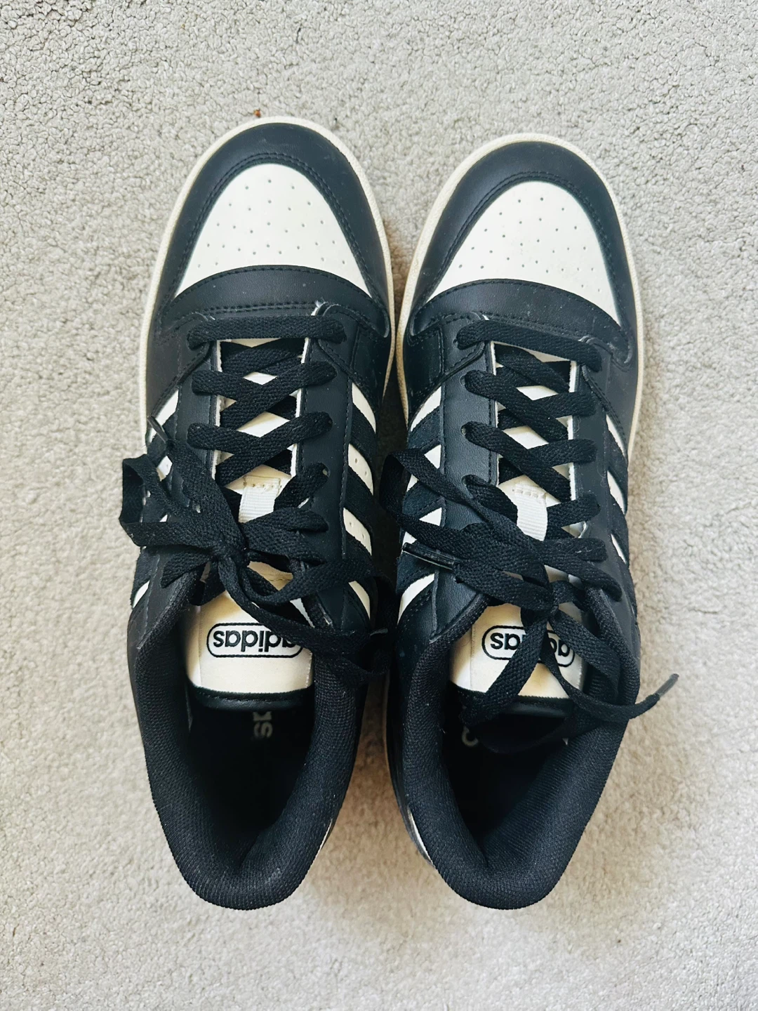 Adidas Black & White Sneakers - photo 5