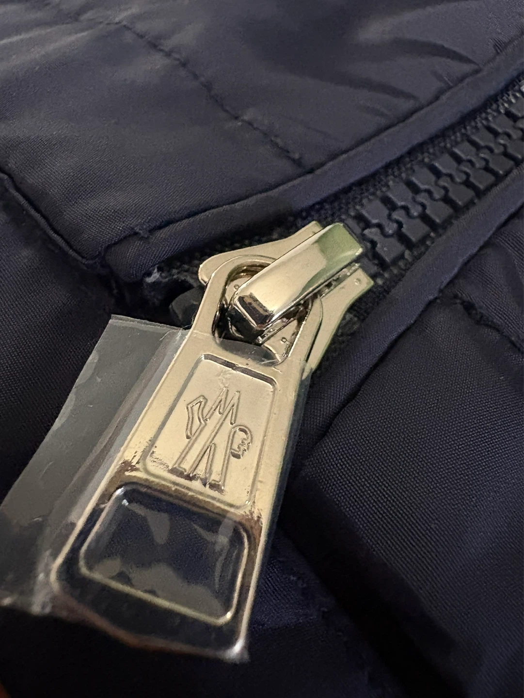 Moncler Navy Hooded Windbreaker Jacket - photo 5