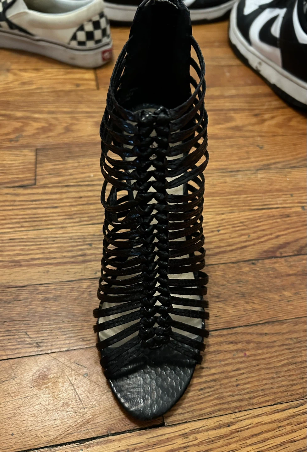 Zigisoho Caged Wedge Sandals - photo 3