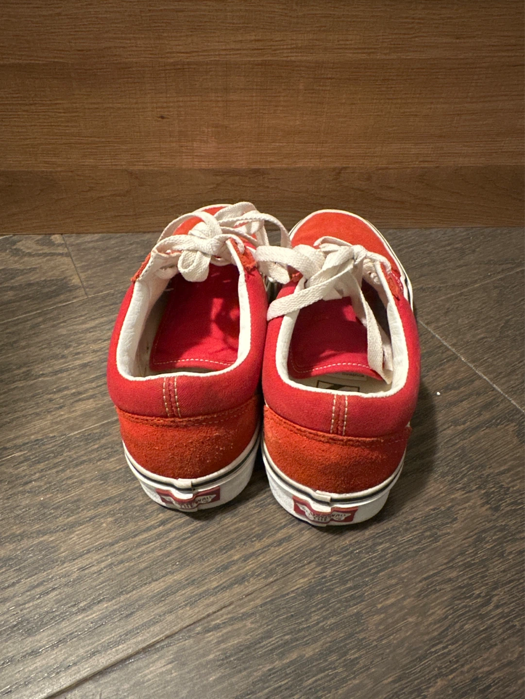 Vans Old Skool Red Suede Sneakers - US 6 - photo 3