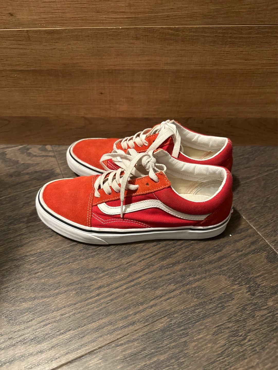 Vans Old Skool Red Suede Sneakers - US 6 - photo 4