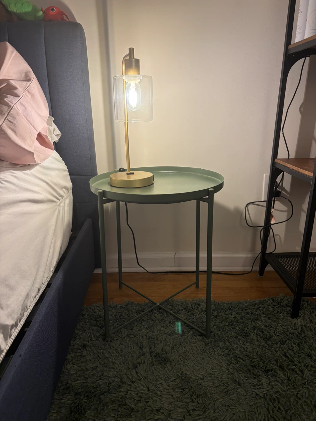 Two green small tables - photo 2