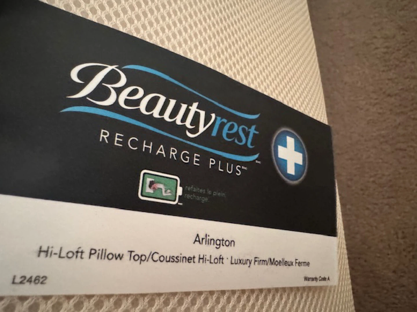 Beautyrest Recharge Plus Arlington Pillow Top Mattress - photo 3