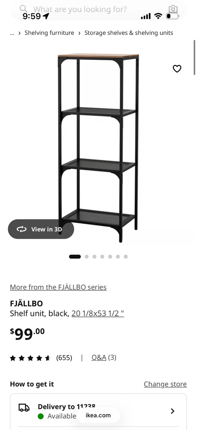 Wood & Metal Book Shelf - photo 2