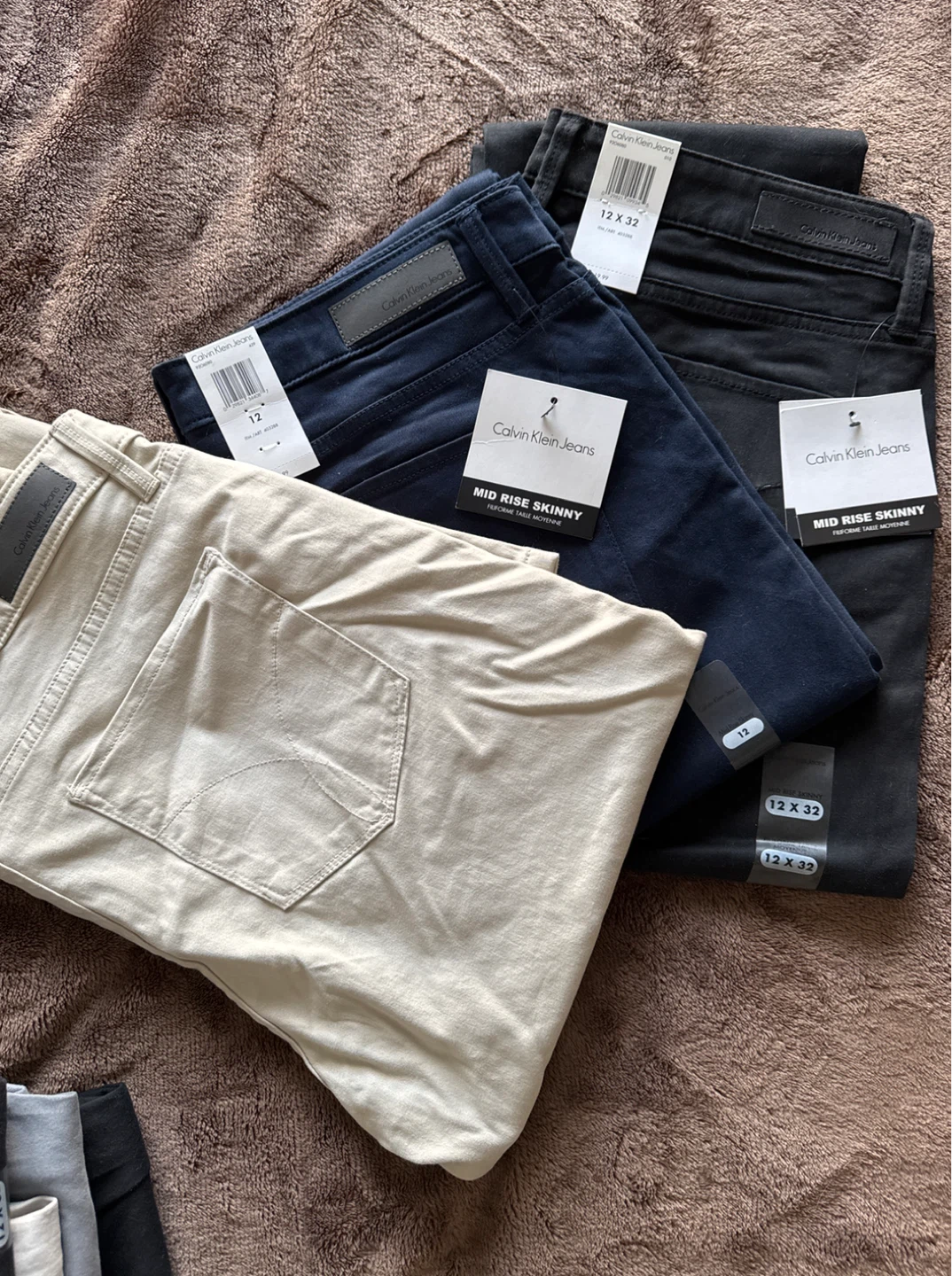 Calvin Klein Jeans Mid Rise Skinny Pants