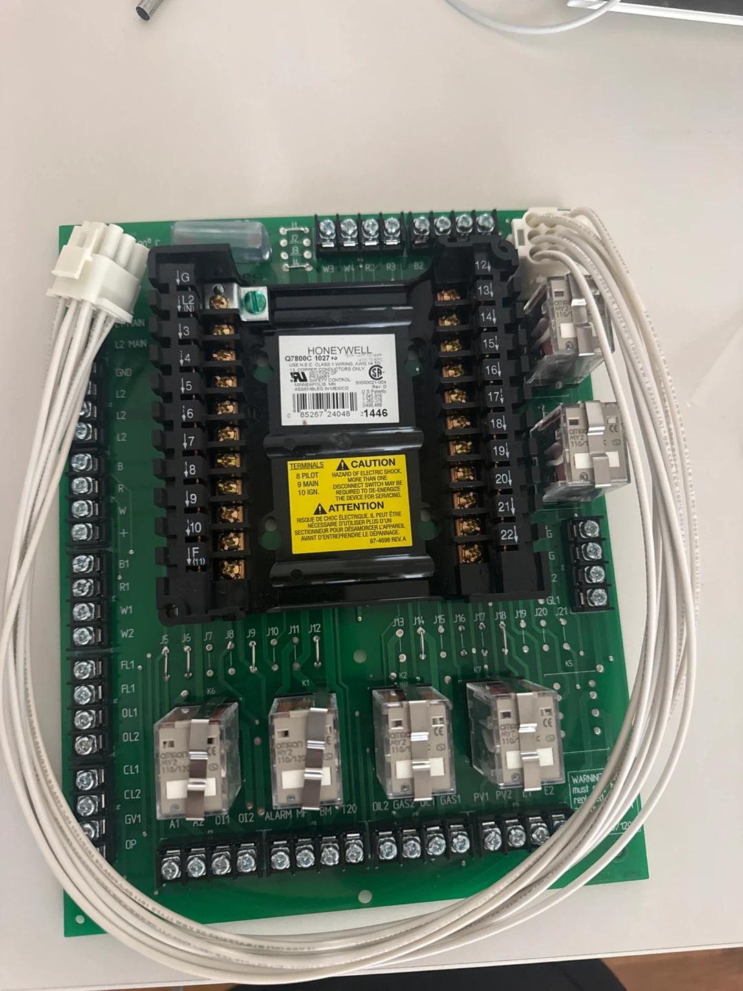 Honeywell Q7800C 1027 Control Module