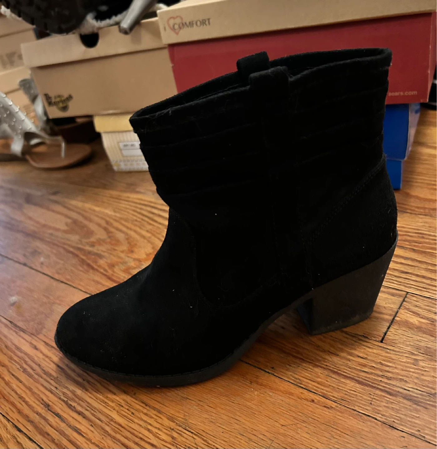 Arizona Jean Co Black Ankle Boots - photo 2