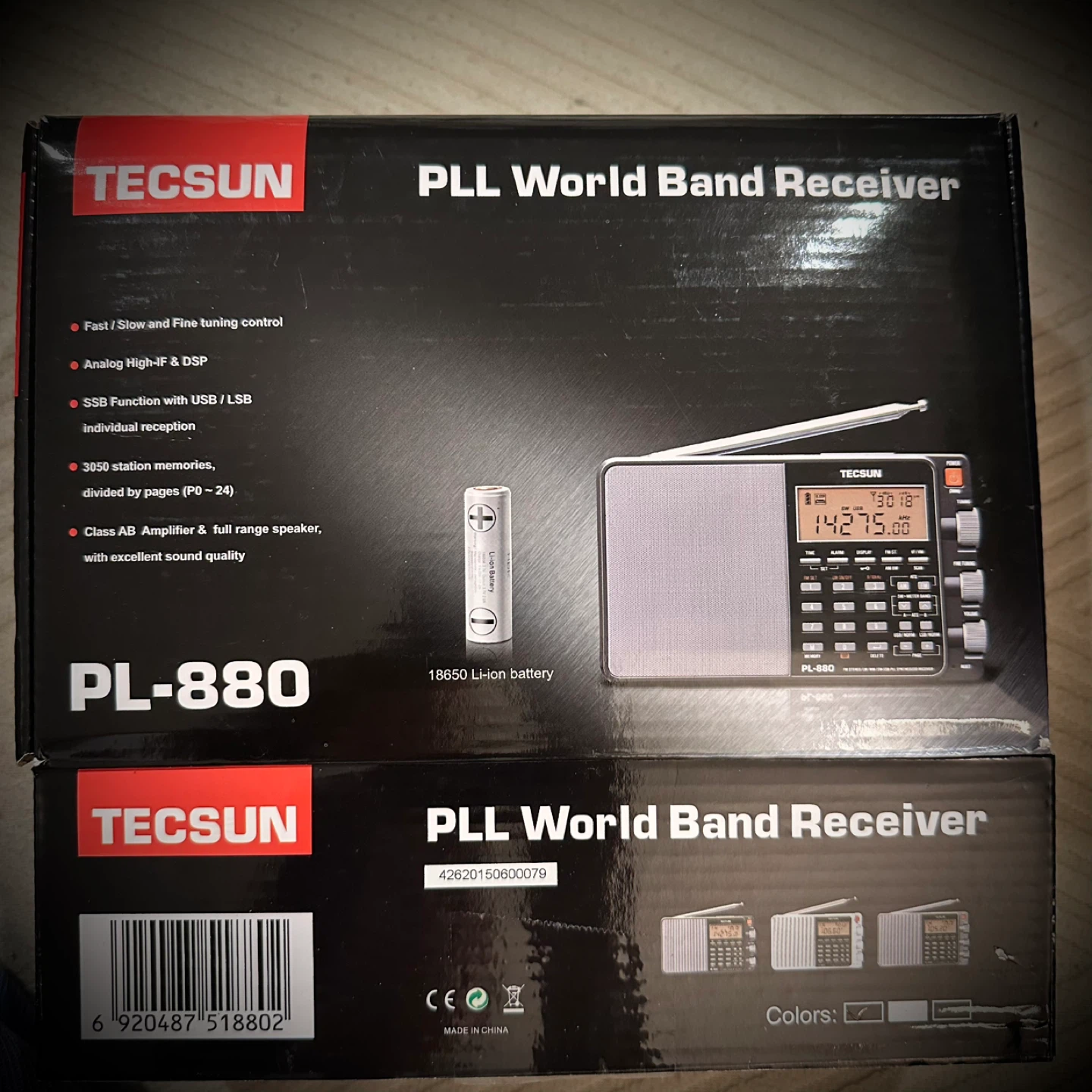 Tecsun PL-880 PLL World Band Receiver - photo 3