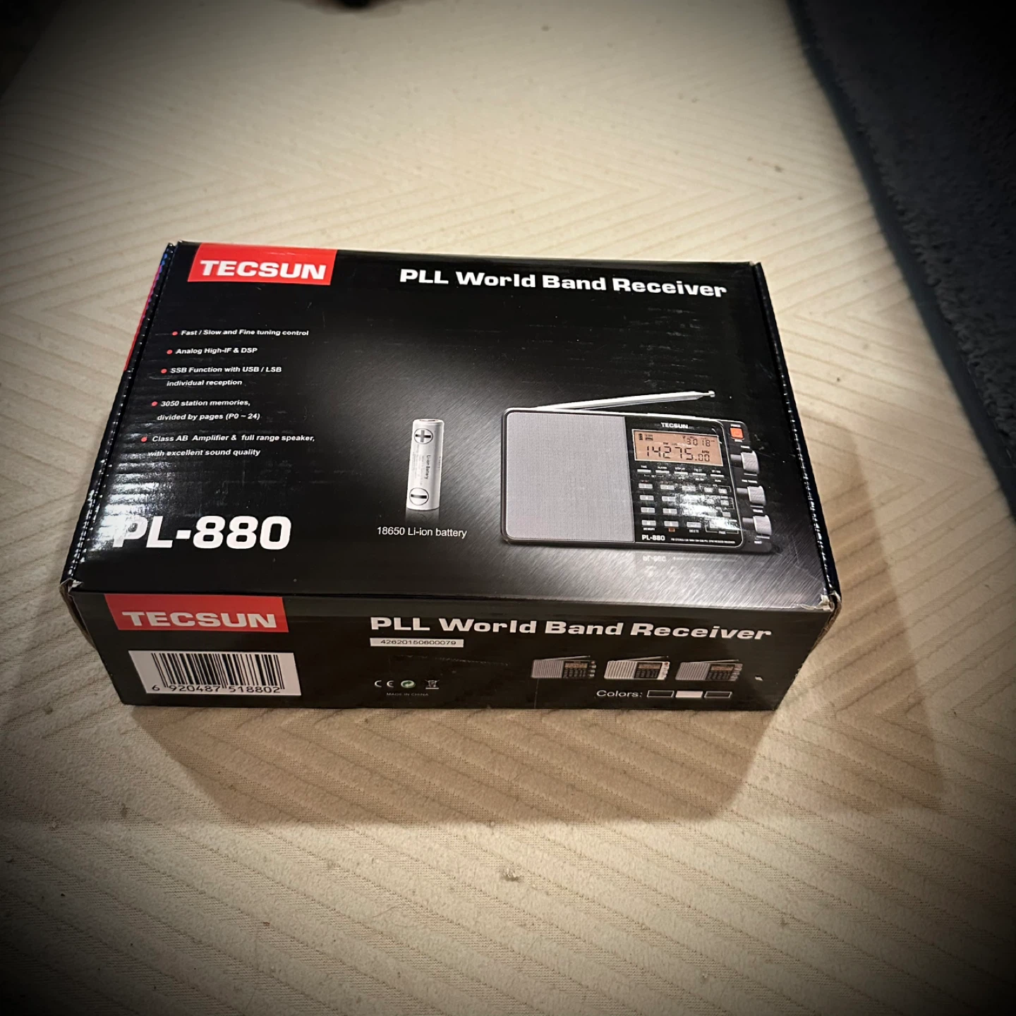 Tecsun PL-880 PLL World Band Receiver - photo 2