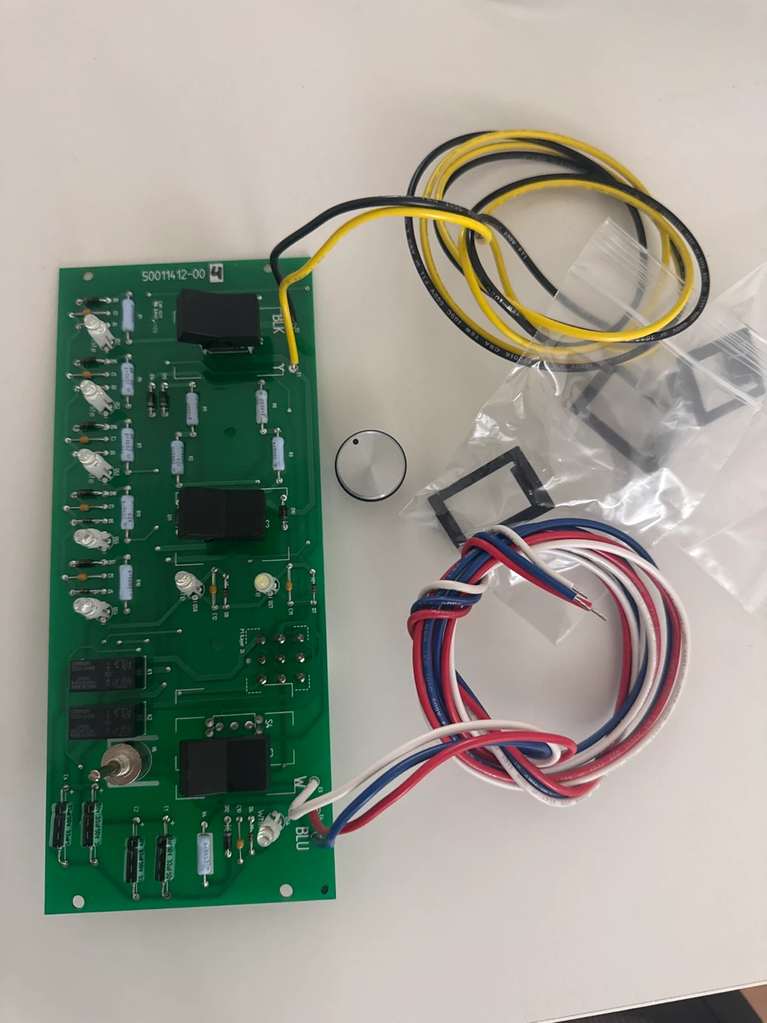 Electronic Circuit Board with Components