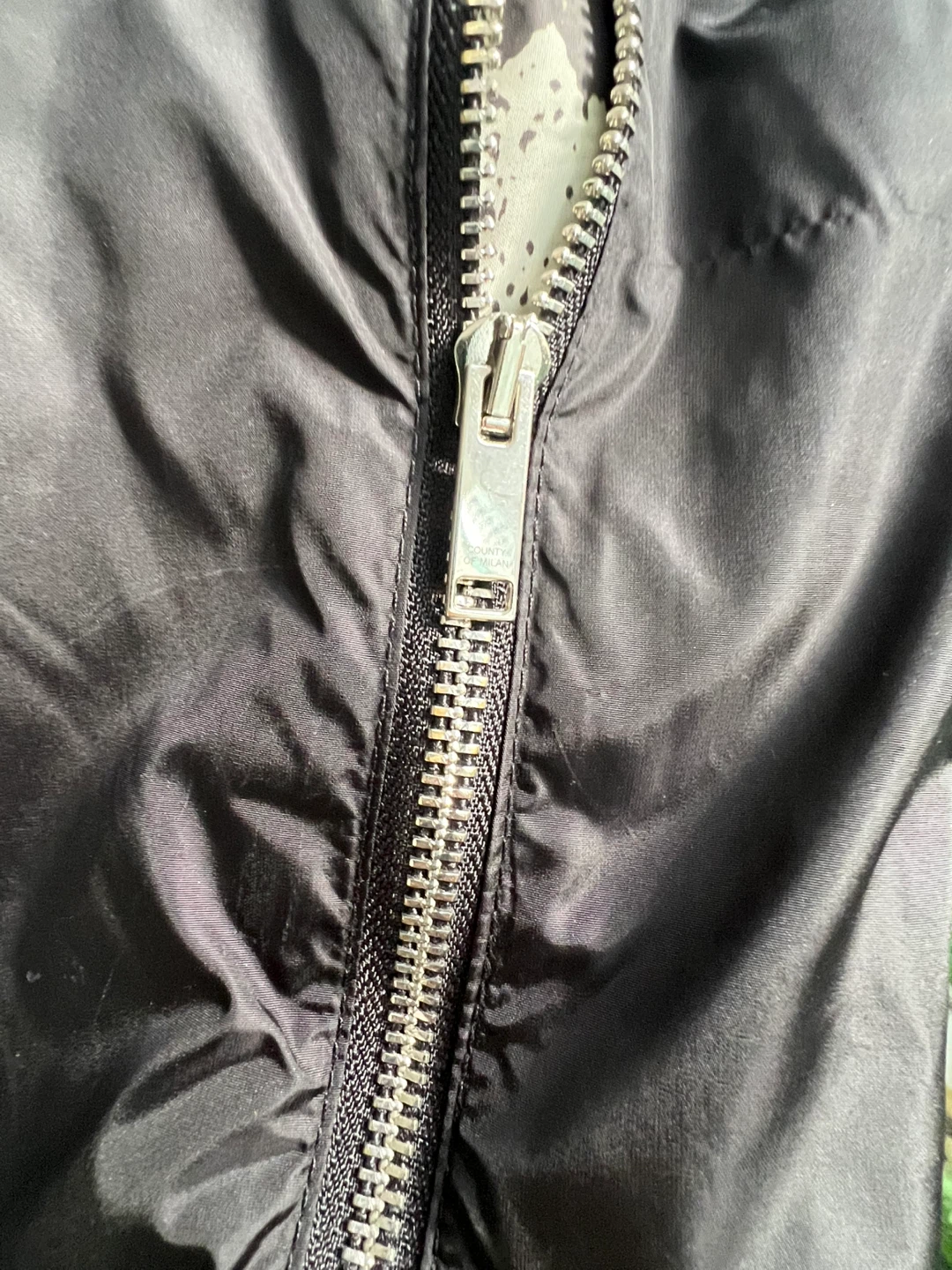 Marcelo Burlon County of Milan Black Zip-Up Jacket - photo 5