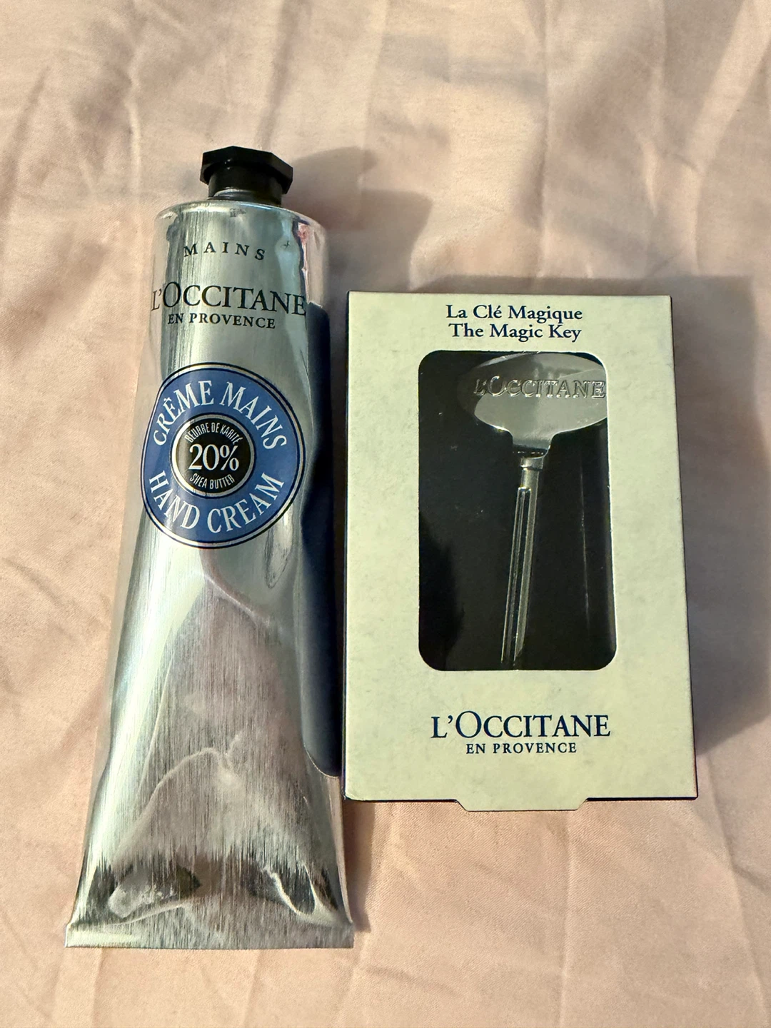 L'Occitane Shea Butter Hand Cream with Magic Key Tube Squeezer