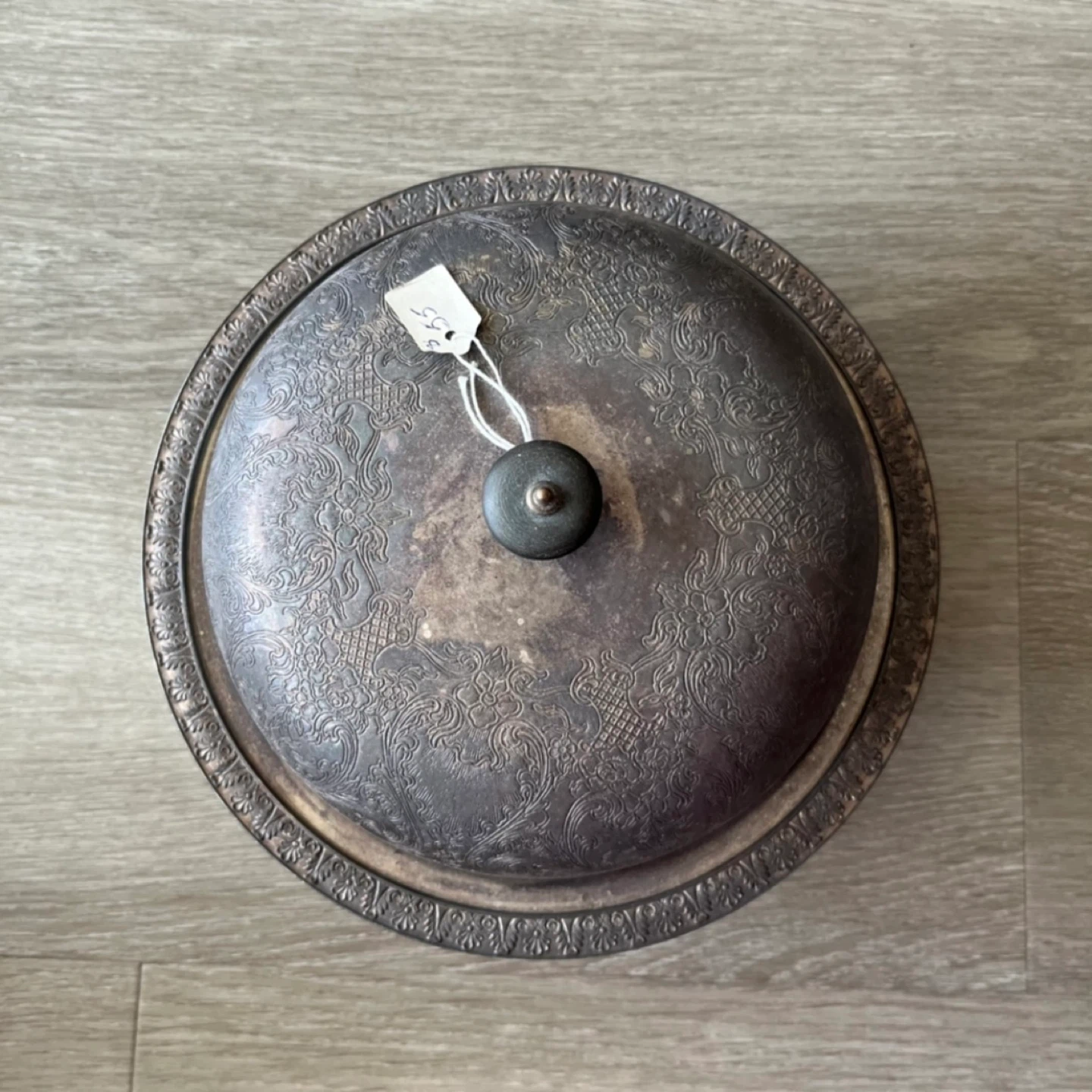 Beautiful Antique food dome with bowl