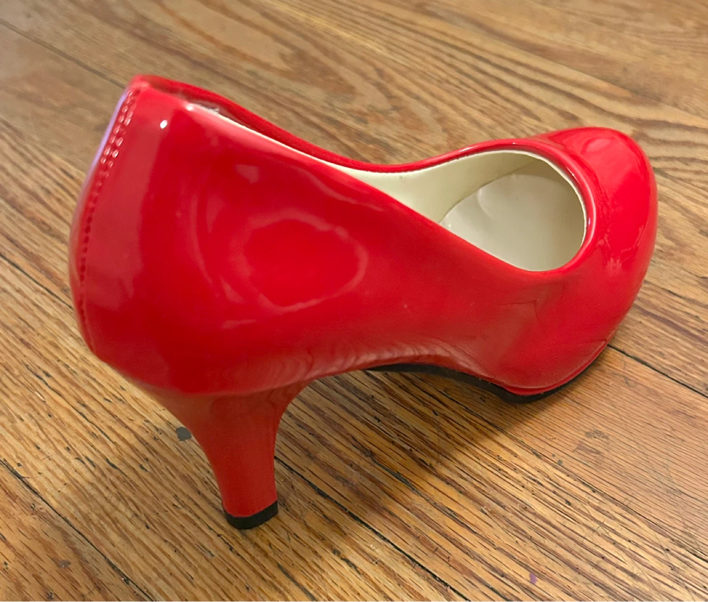 Red Patent Stiletto Heels - photo 4