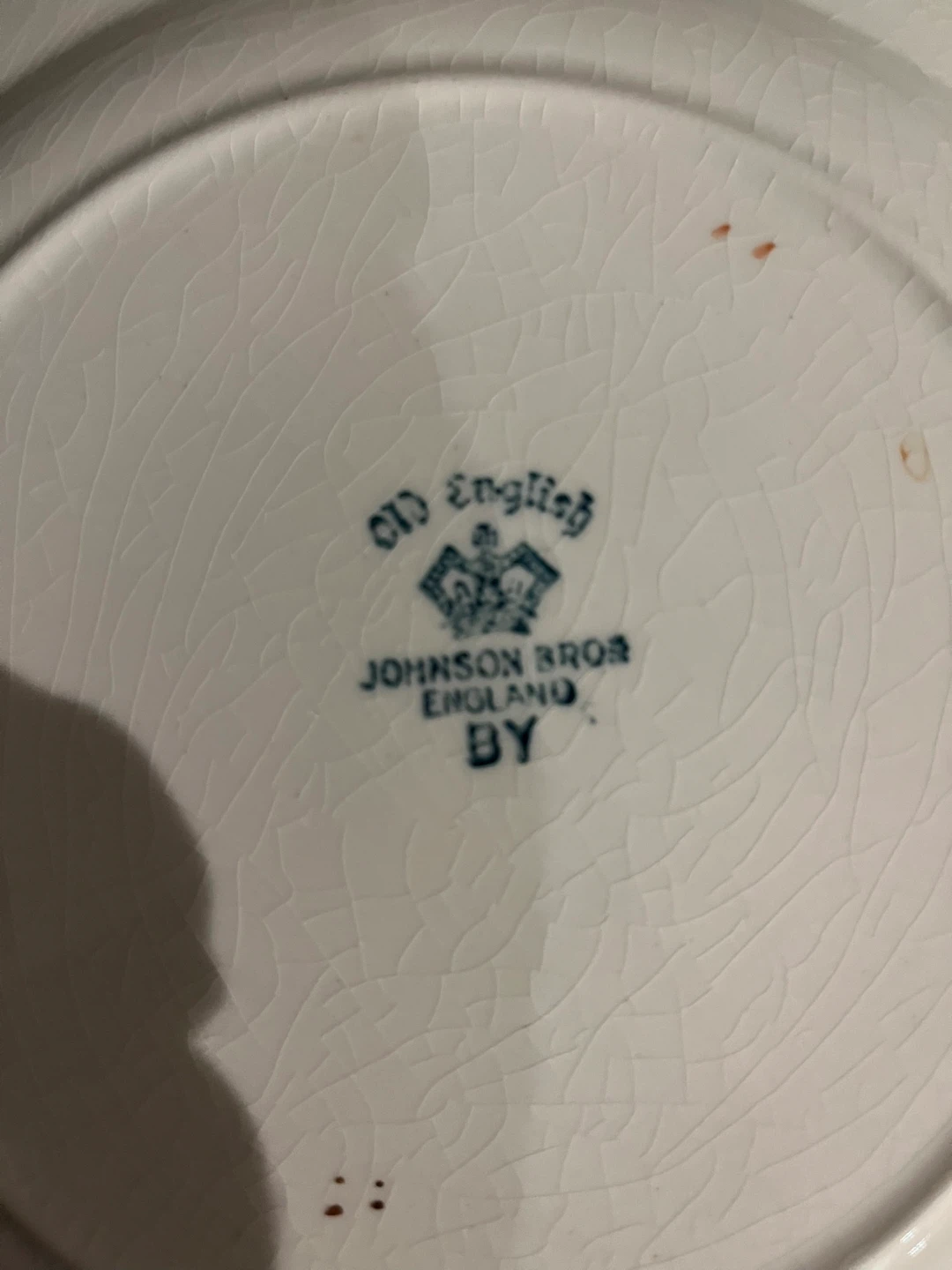 Vintage Johnson Bros Old English Plate - photo 2
